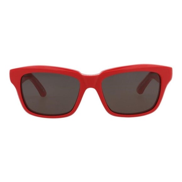 Balenciaga Unisex Square/Rectangle Red Red Grey Fashion Designer Eyewear - Picture 2 of 4